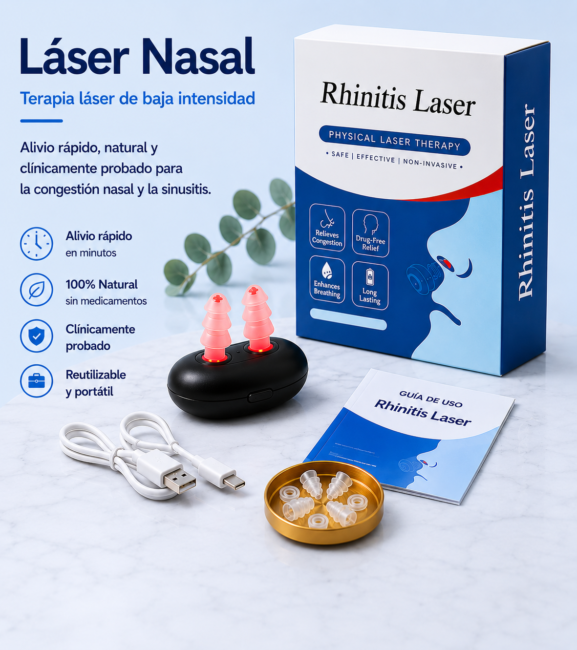 Oxyram | Dispositivo de Terapia LED Nasal